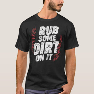 Honkey Tonk Basebal: Smeer Er Wat Vuil Op T-shirt