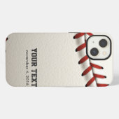 Honkey-tonk baseball iPhone hoesje (Achterkant horizontaal)