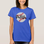 Honkey Tonk Baseball T-Shirt voor Moeders (Voorkant)