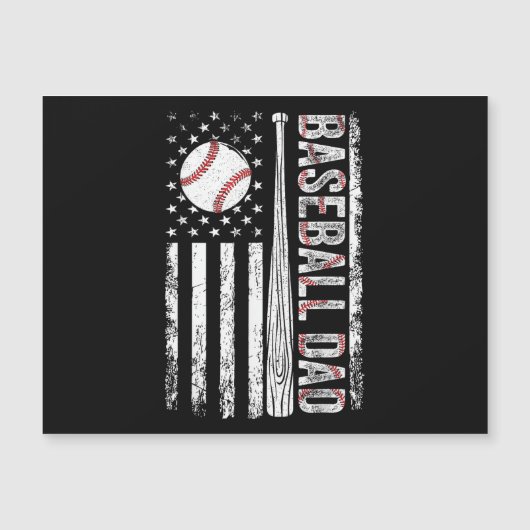 Honkey Tonk Baseball Vader Amerikaanse Vlag Vaderd (Voorkant)