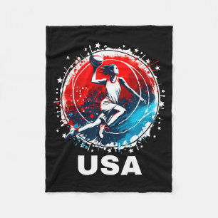 Honkey Usa Ga Team Fleece Deken