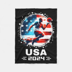 Honkey Usa Vliegende Bisonrel 2024 Honkey Usa Team Fleece Deken