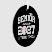 Honkeybal Afstudeertijd Seniorklas 2027 Ornament (voorkant)