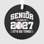 Honkeybal Afstudeertijd Seniorklas 2027 Ornament (achterkant)