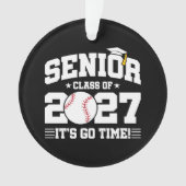 Honkeybal Afstudeertijd Seniorklas 2027 Ornament (voorkant)