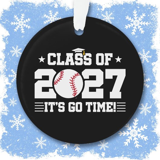 Honkeybal Afstudeertijd Seniorklas 2027 Ornament