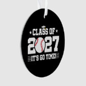 Honkeybal Afstudeertijd Seniorklas 2027 Ornament (voorkant)
