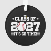 Honkeybal Afstudeertijd Seniorklas 2027 Ornament (achterkant)
