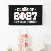 Honkeybal Afstudeertijd Seniorklas 2027 Spandoek (Insitu)