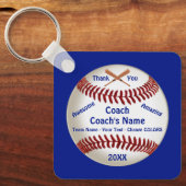 Honkeybal Coach Bedankt, Gepersonaliseerde Sleutel Sleutelhanger (Voorkant)