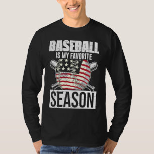 Honkeybal Is Mijn Favoriete Seizoen Game Bat Voor T-shirt