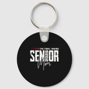 Honkeybal senior mama 2026 laatste inning honkbal sleutelhanger