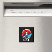 Honkeybal Usa Ga Usa Team Magneet (Insitu (Vaatwasser))