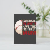 Honkeybalspeler Hebben leukste Moeder Grappige Spo Briefkaart (Staand voorkant)