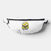 Honkeybaseball Softbal Vader van Beide Vintage Vec Heuptasje (Liggend)
