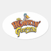 Honkin' Geezer Sticker (Voorkant)