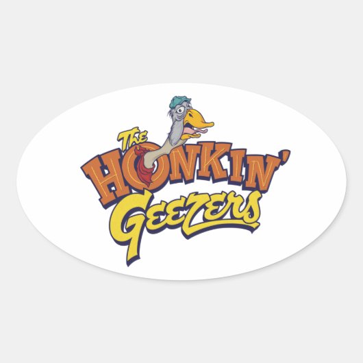 Honkin' Geezer Sticker (Voorkant)