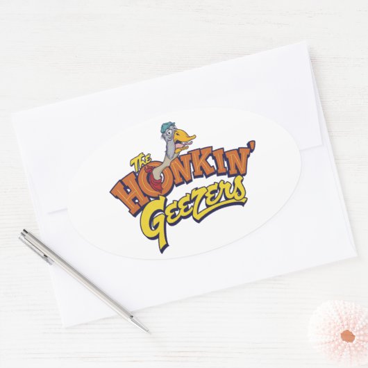 Honkin' Geezer Sticker (Envelop)