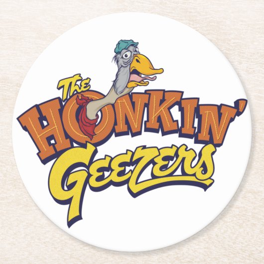 Honkin' Geezers Bar Onderzetter (Voorkant)