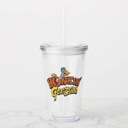 Honkin' Geezers Shlorp Tumbler Acryl Drinkbeker (Voorkant)