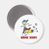 Honklopen Honkbal Magneet (Voorkant / Achterkant)