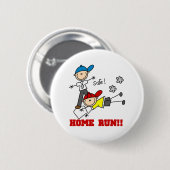 Honklopen Honkbal Ronde Button 5,7 Cm (Voorkant /achterkant)