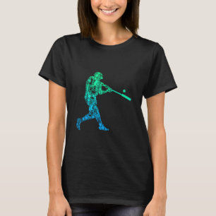 Honksbalspeler Catcher Werper Honkbalfan Spel  T-shirt