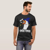 Honkus Ponkus Duck Goose Halloween labrador ophale T-shirt (Voorkant volledig)