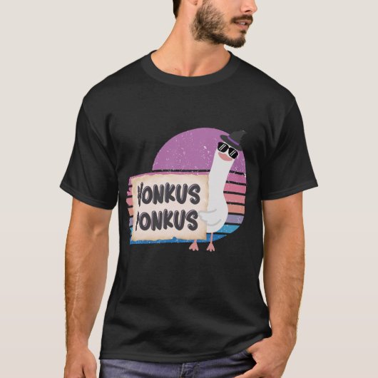 Honkus Ponkus Funny Goose T-shirt (Voorkant)