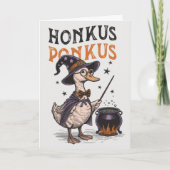  Honkus Ponkus Grappig Halloween Feestdagen Kaart (Voorkant)