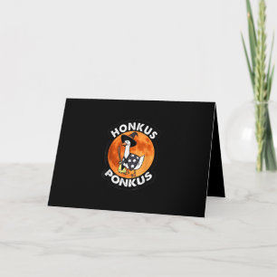 Honkus Ponkus Halloween Cute Witches Duck Kaart