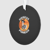 Honkus Ponkus Halloween Cute Witches Duck Ornament (voorkant)