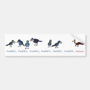 honkvogels bumpersticker