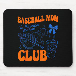 Honky baseballmoederclub tis het seizoen voor runs muismat