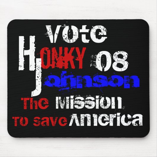 Honky Johnson 08 Mousepad Muismat (Voorkant)