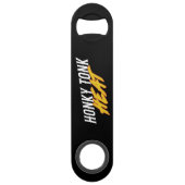 Honky Tonk Hater Bar Sleutel Speed Flessenopener (Voorkant)
