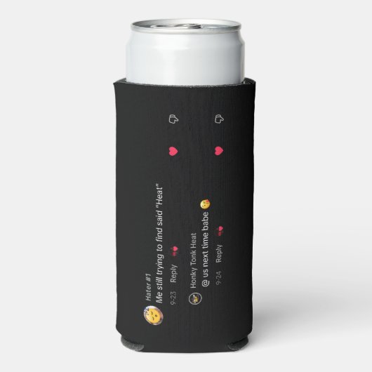 Honky Tonk Hater Can Cooler (Seltzer Achterkant)