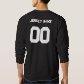 Honky Tonk Heat Jersey Stijl Trui (Achterkant)