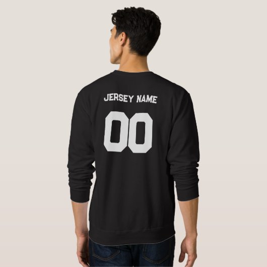 Honky Tonk Heat Jersey Style Sweater (Achterkant volledig)