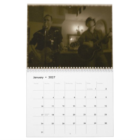 Honky Tonk-kalender Kalender (Jan 2027)
