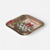 Honky Tonk Kerstmis Papieren Bordje (Gebogen)