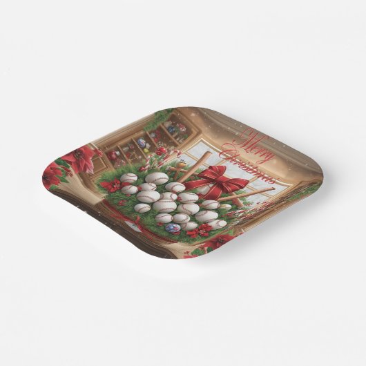 Honky Tonk Kerstmis Papieren Bordje (Gebogen)