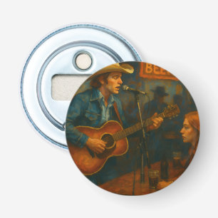 Honky-Tonk Nights Button Flesopener