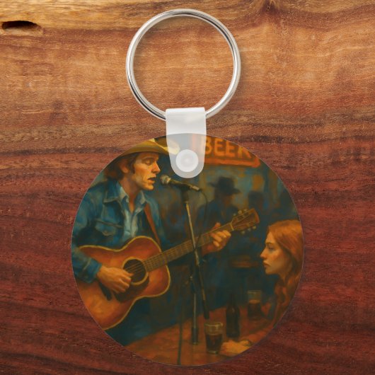 Honky-Tonk Nights Sleutelhanger (Achterkant)