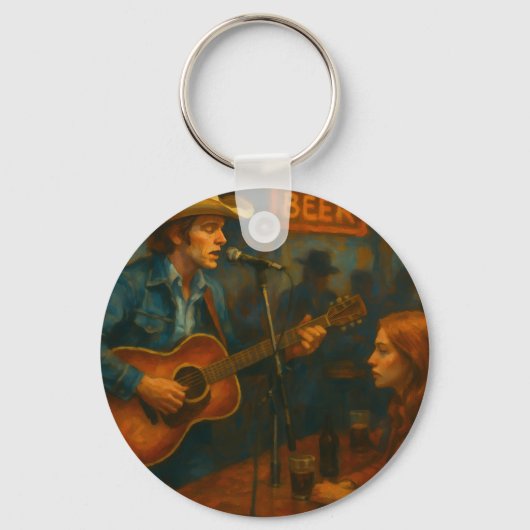 Honky-Tonk Nights Sleutelhanger (Achterkant)