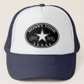 Honky Tonk Texas Country Star Trucker Pet (Voorkant)