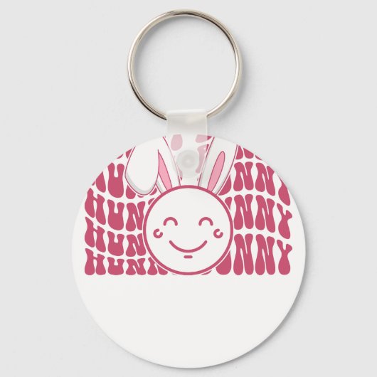 honnepon, retro, vintage sleutelhanger (Voorkant)