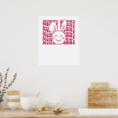 honneponny, retro, vintage poster (Keuken)