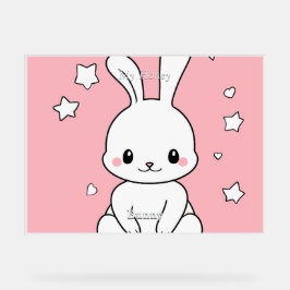 Honney Bunny Acryl Bord