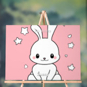 Honney Bunny Acryl Bord (Neutraal)